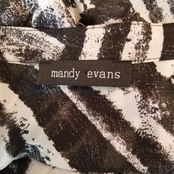 mandy Evans semi sheer blouse - Picture 6 of 7